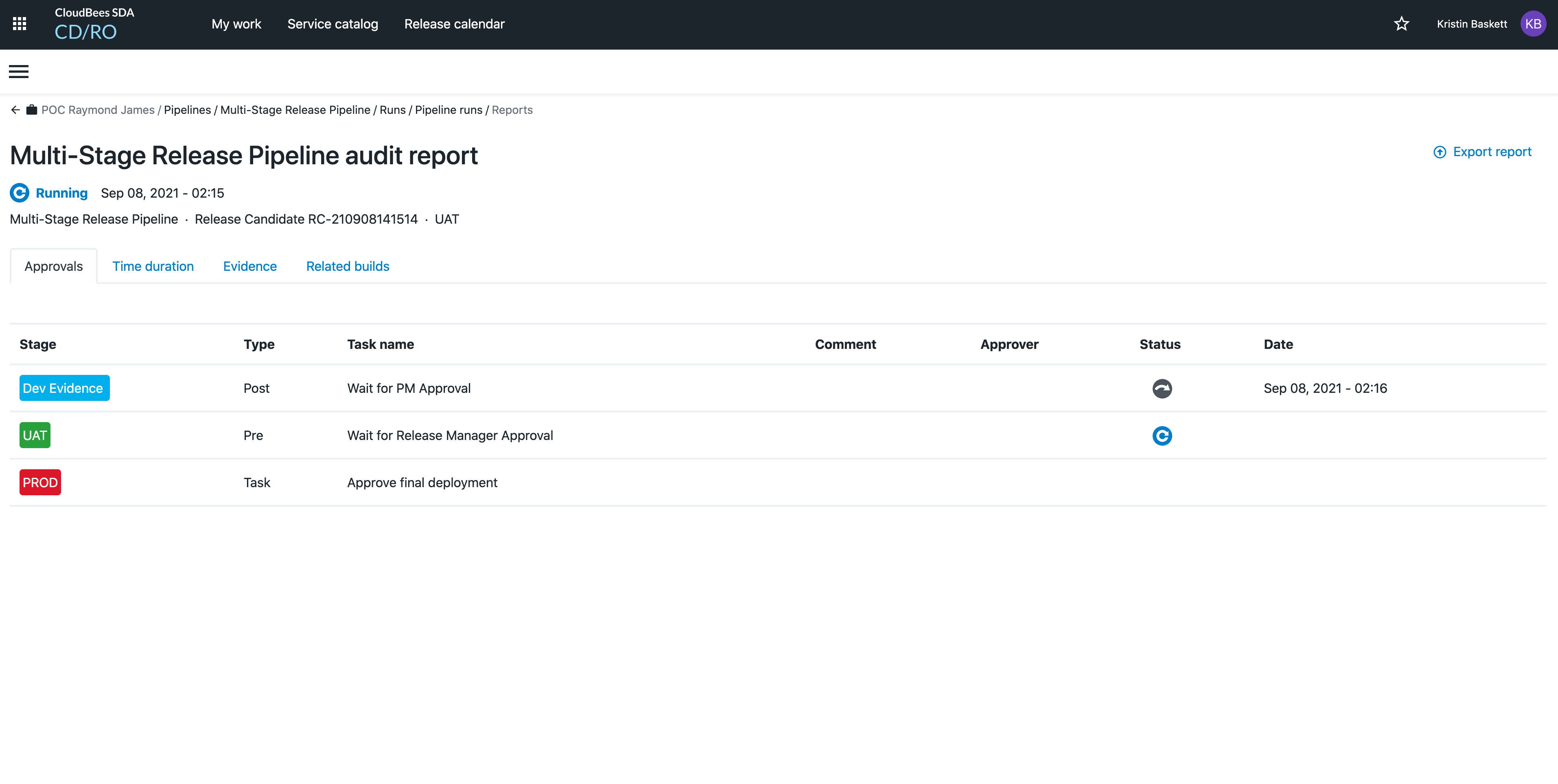 CloudBees release orchestration 