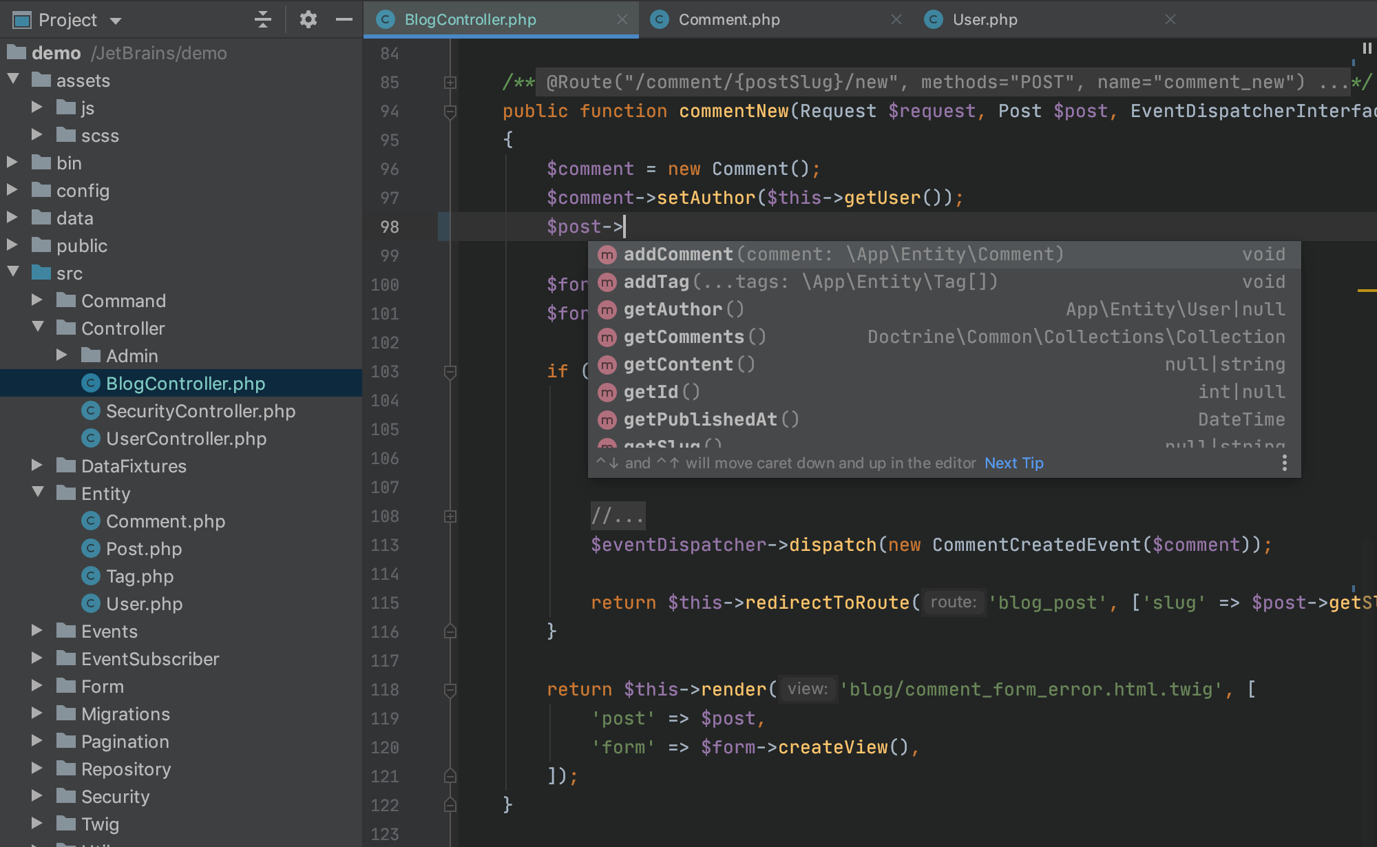 JetBrains PhpStorm Plugin