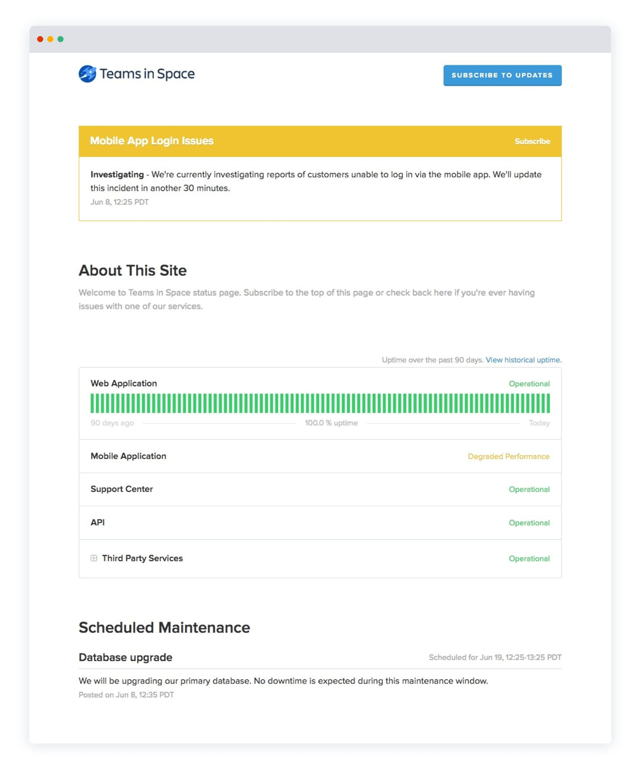 Atlassian Statuspage cost