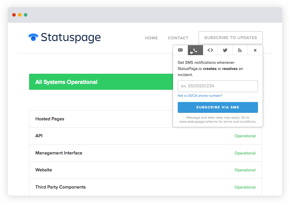 Atlassian Statuspage automation