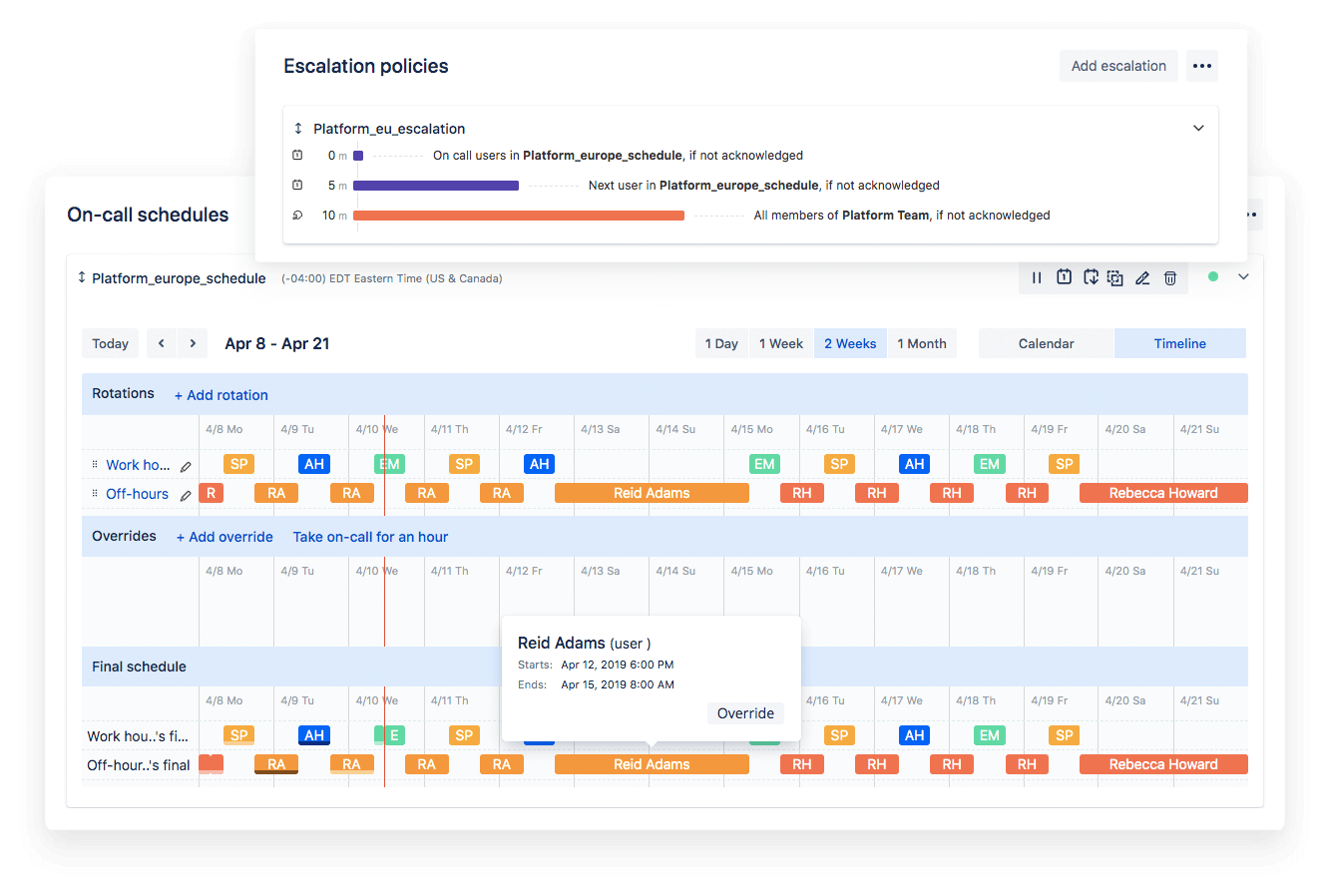 Atlassian Opsgenie integration